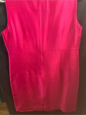 Amanda Smith Hot Pink Silk Dress
